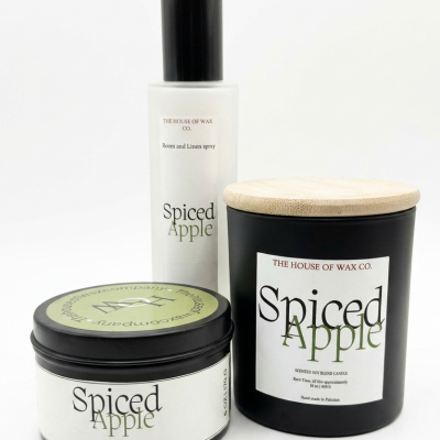 Spiced Apple Scented Candle Jar