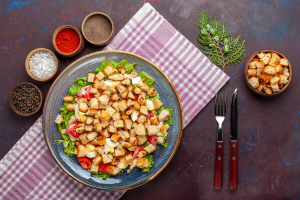 Loaded Roasted Cauliflower Salad
